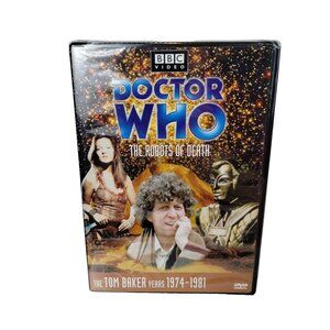 Doctor Who Robots of Death Episode 90 Tom Baker Fourth Doctor BBC Video